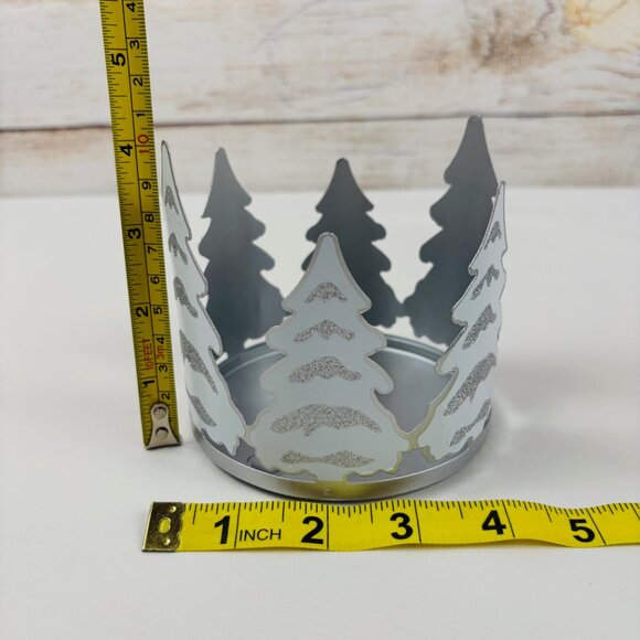 Sonoma Celestial Cypress Jar Candle and Metal Christmas Tree Holder - Picture 5 of 6